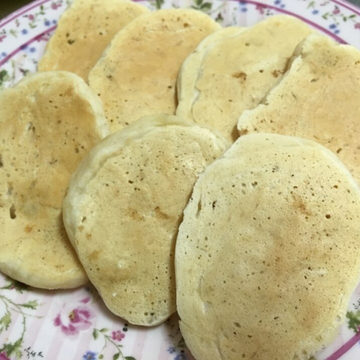 離乳食☆バナナヨーグルトパンケーキ